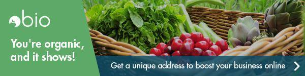 Sapevi che da Aprile 2014 i membri del mondo organico potranno avere un indirizzo internet che termina in “.bio